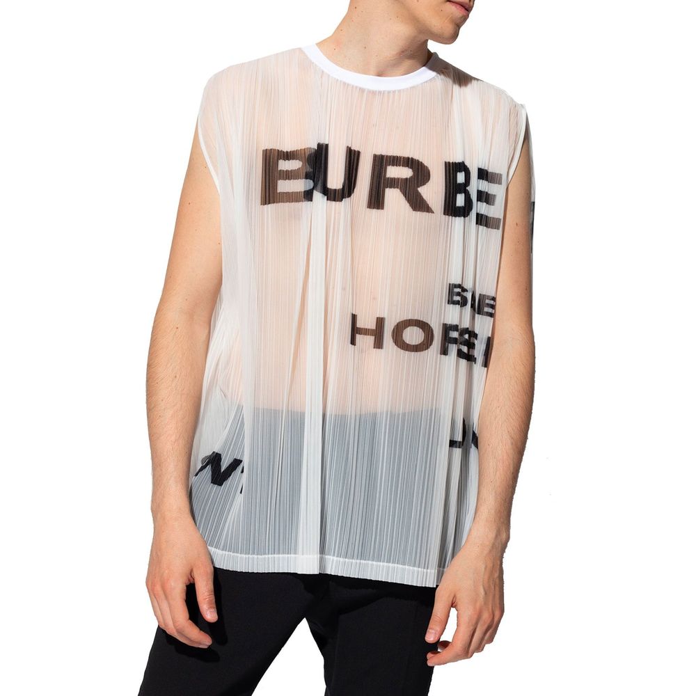 Horseferry Print Mesh Tank Top