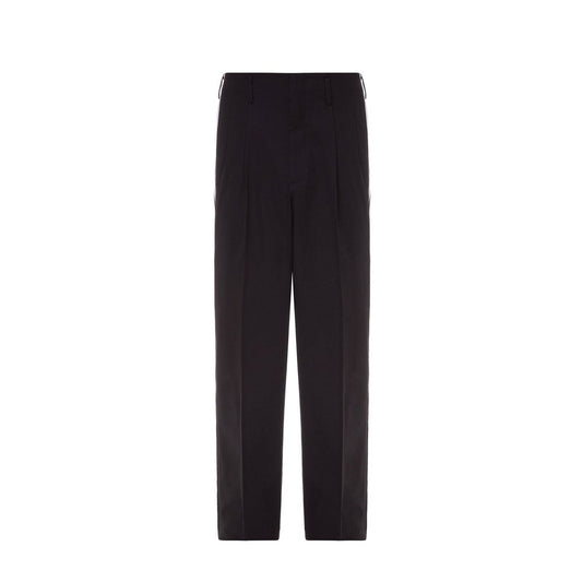 Side Stripe Pleat Trousers