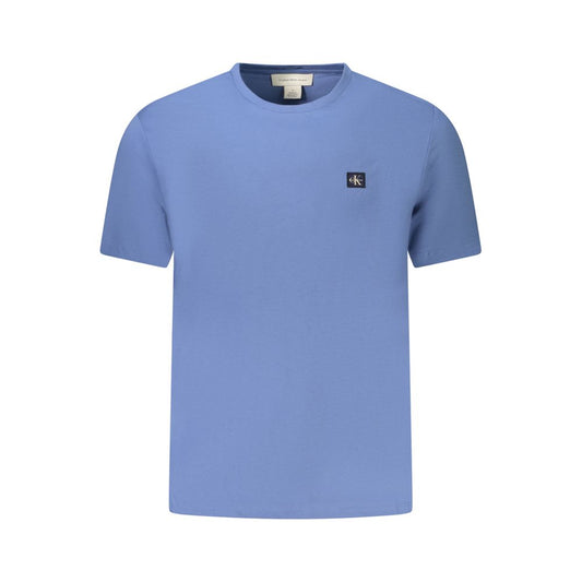Calvin Klein Blue Cotton T-Shirt