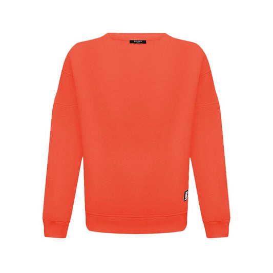 Orange Cotton Sweater