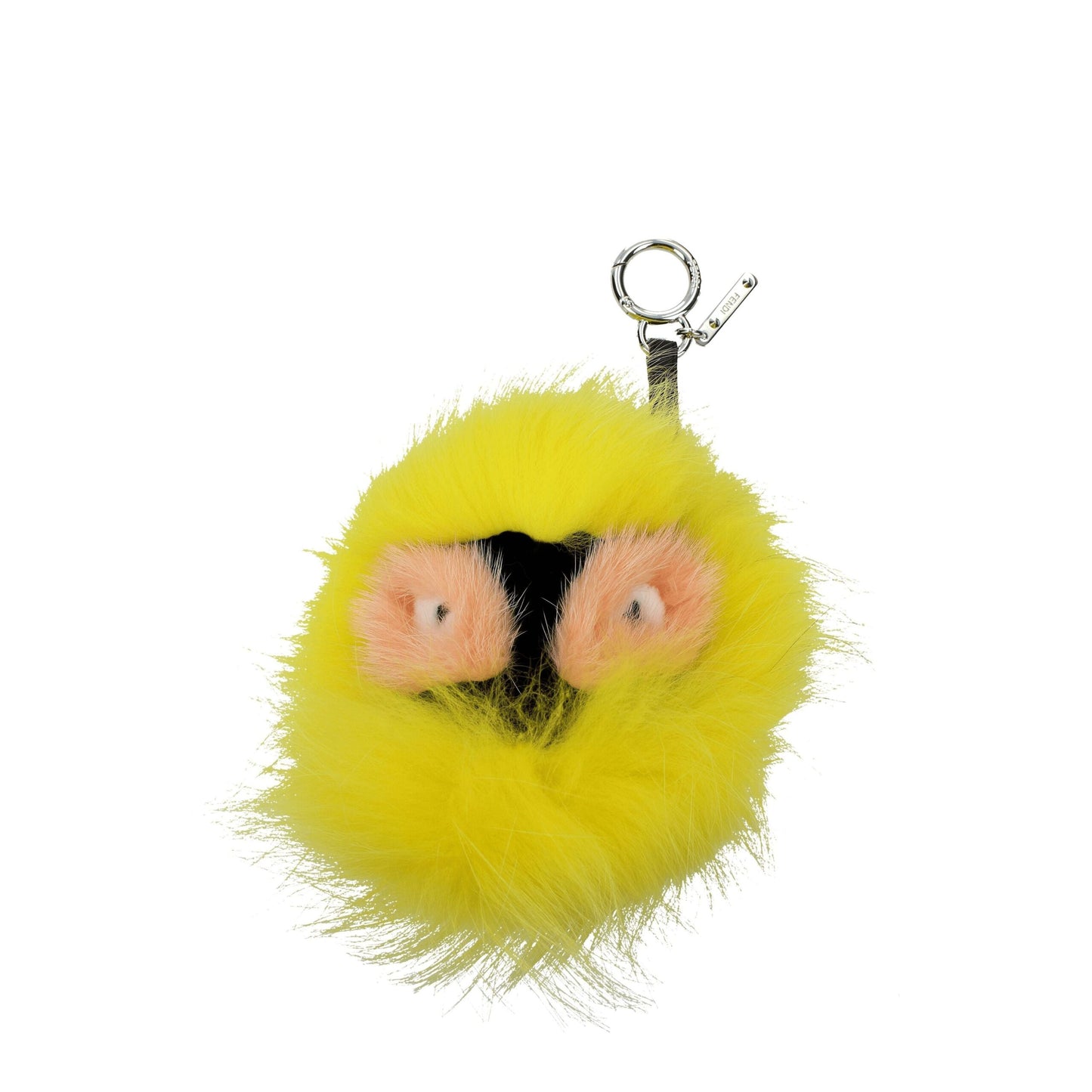 Yellow Fur Keychains