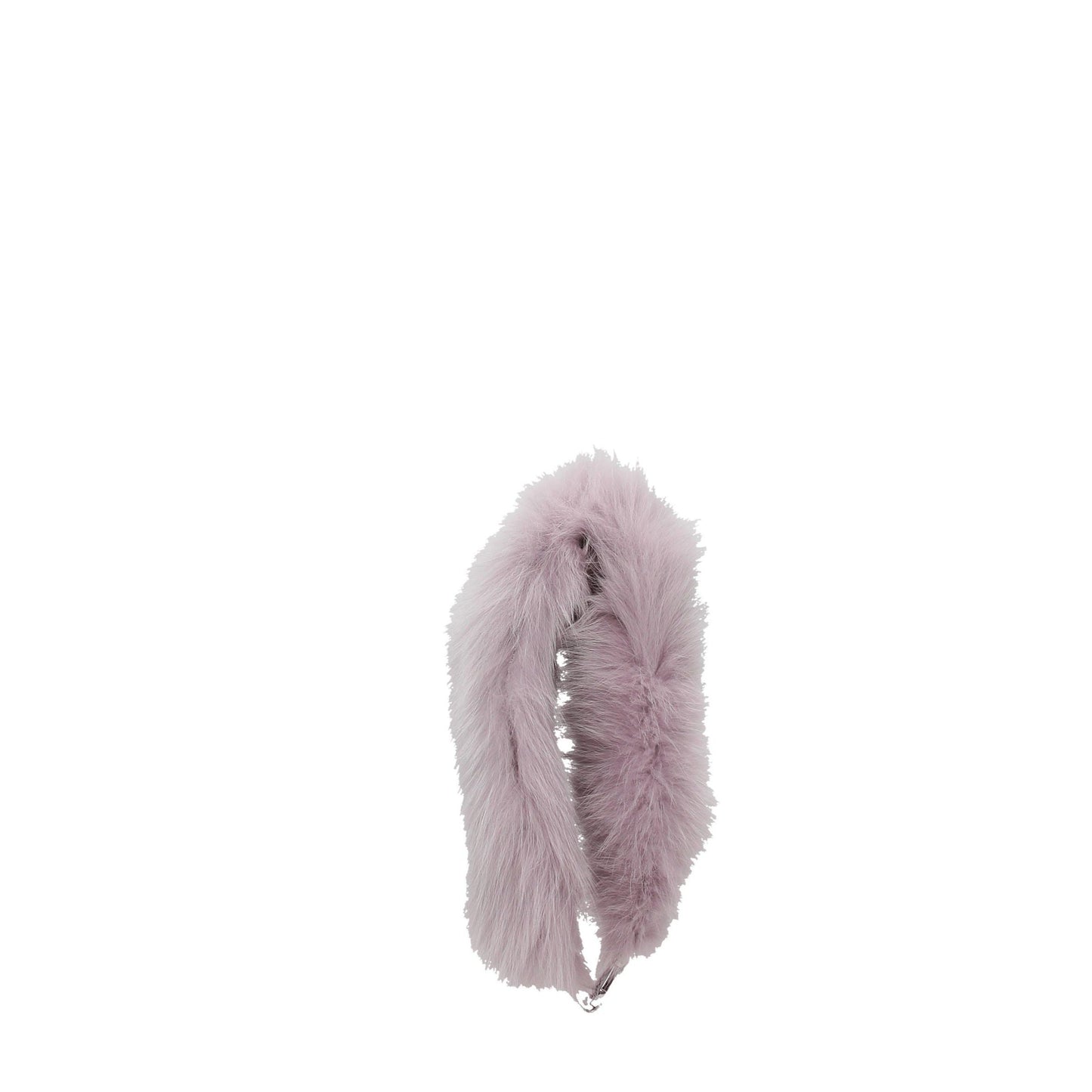 Purple Fur Shoulder Bags