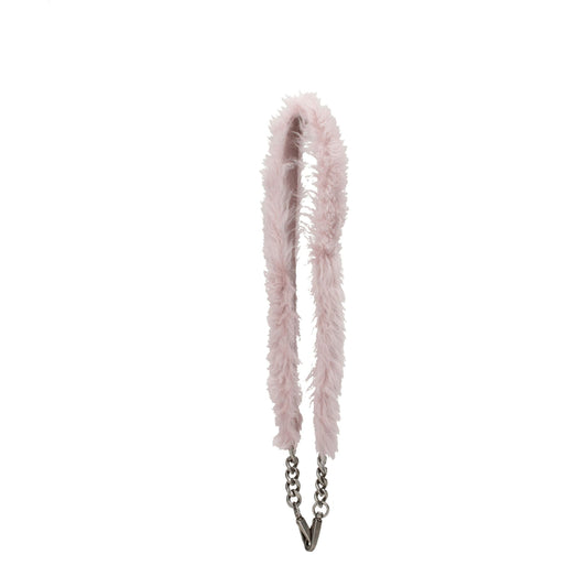 Pink Fur Shoulder Bags