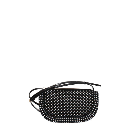 Jw Anderson Black Leather Crossbody Bag