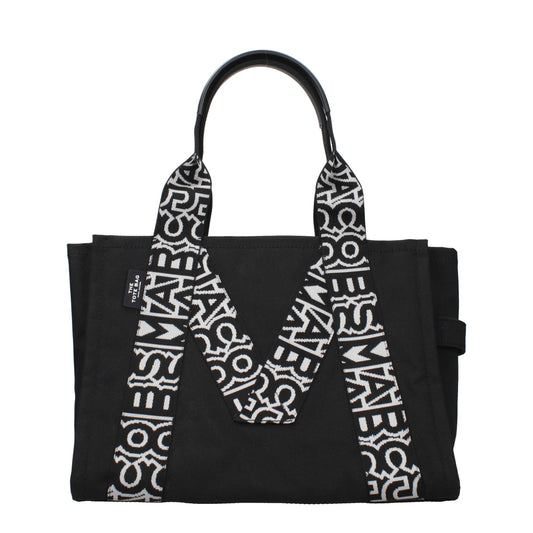 Black Fabric Shoulder Bags
