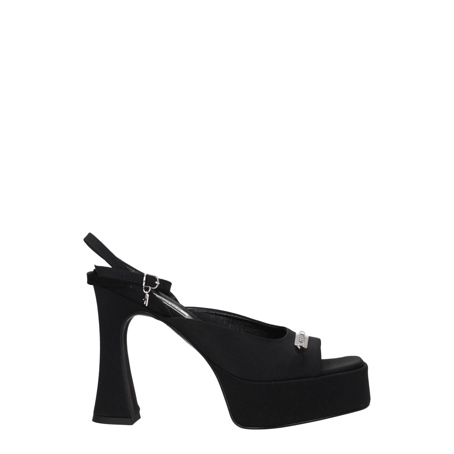 Black Fabric Platforms