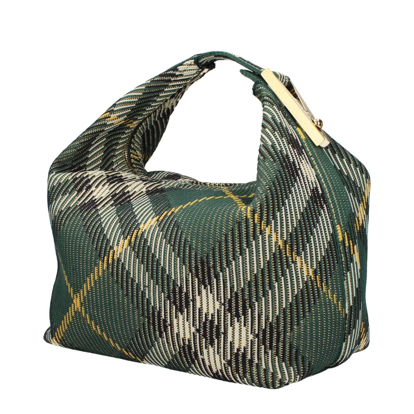 Green Fabric Handbags