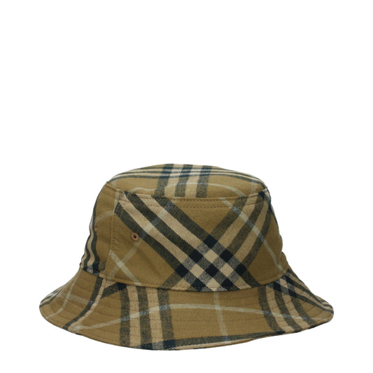 Burberry Green Cotton Bucket Hat