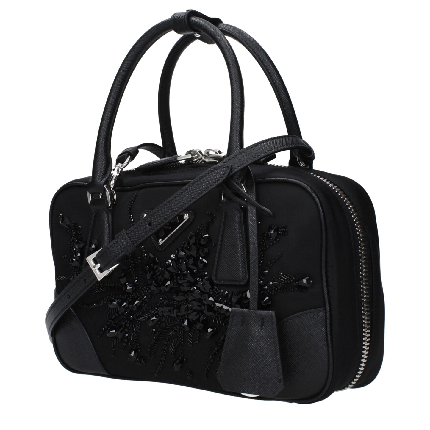 Black Fabric Handbags