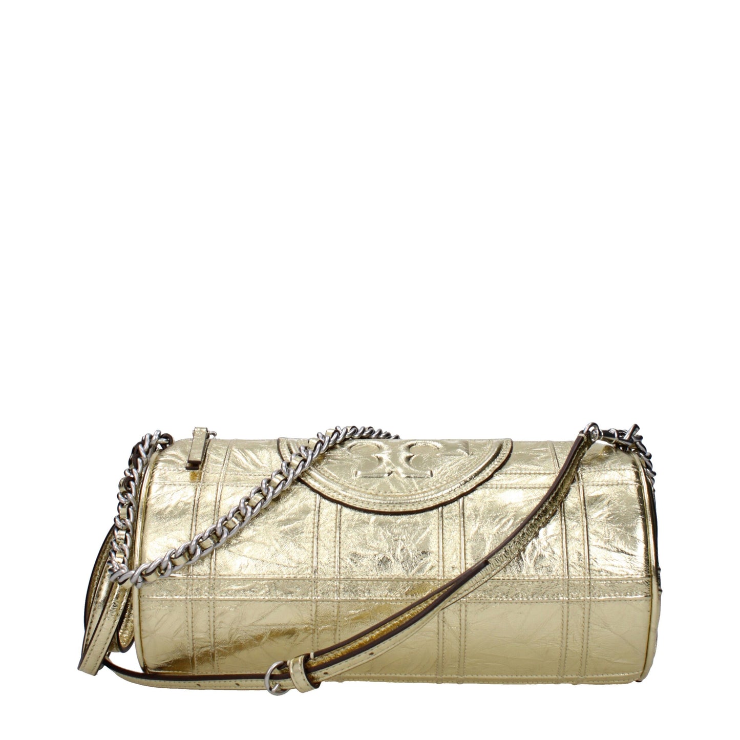 Gold Leather Shoulder Bags