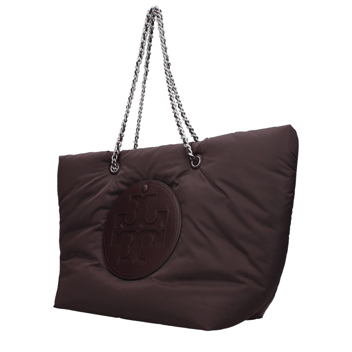 Purple Fabric Shoulder Bags