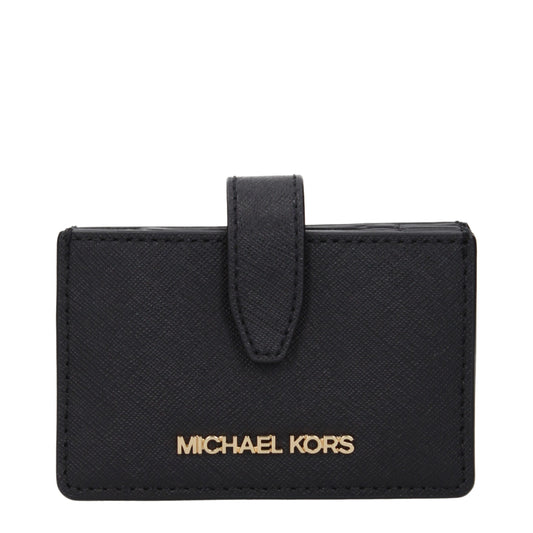 Black Leather Cardholders