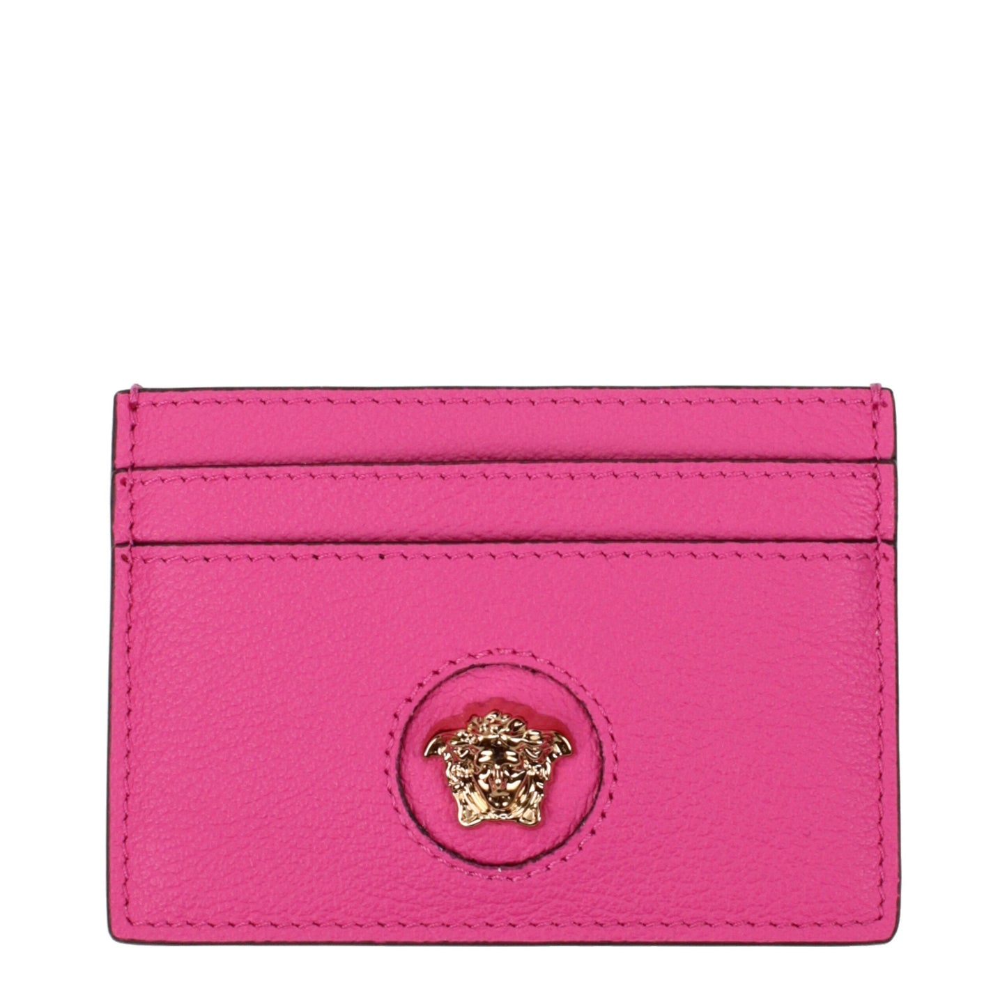 Pink Leather Cardholders