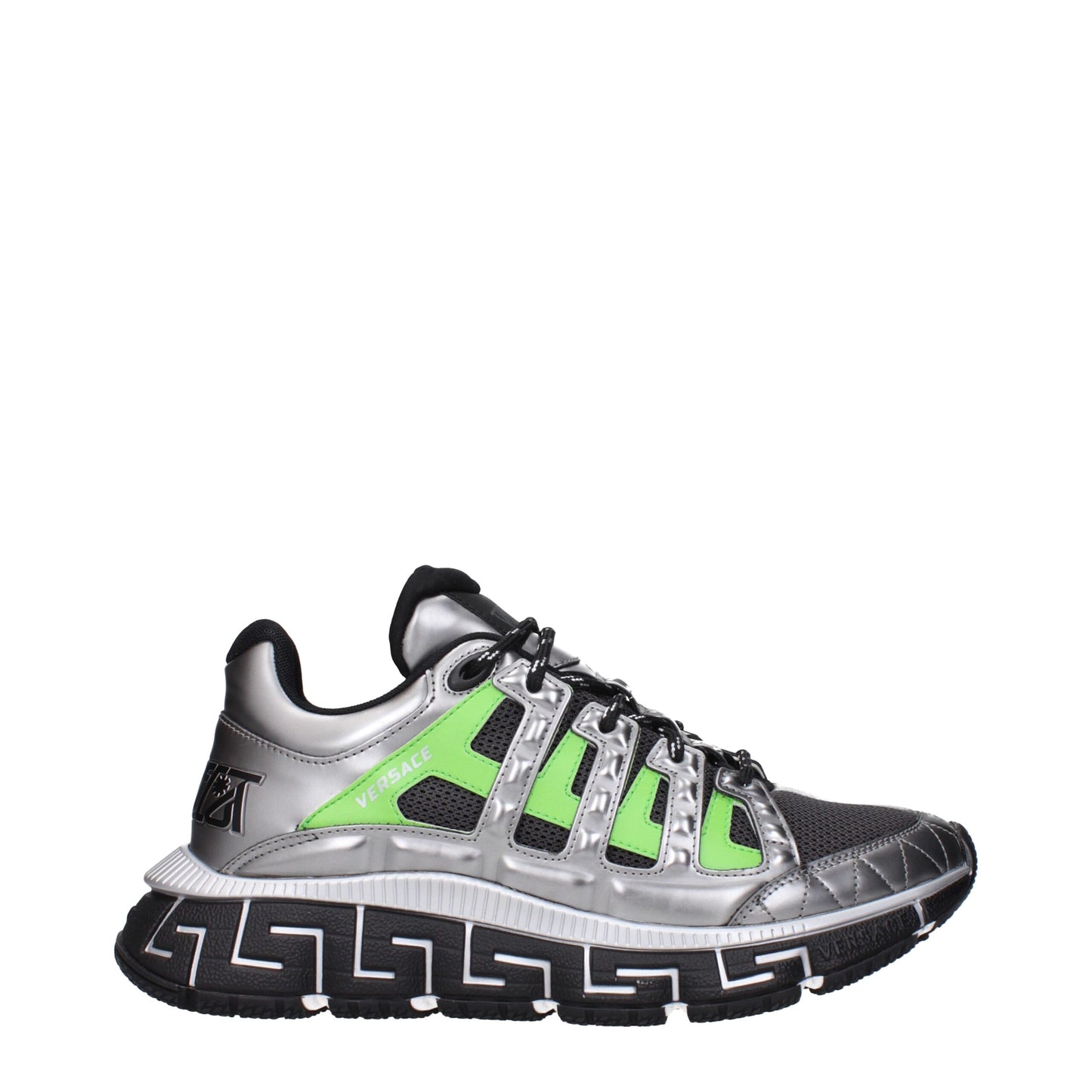 Gray Fabric Athletic Sneakers