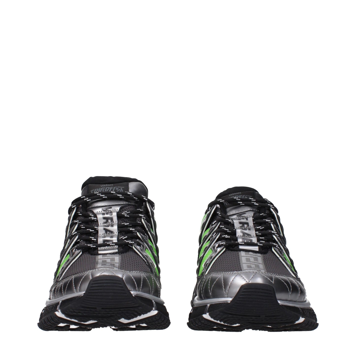 Gray Fabric Athletic Sneakers