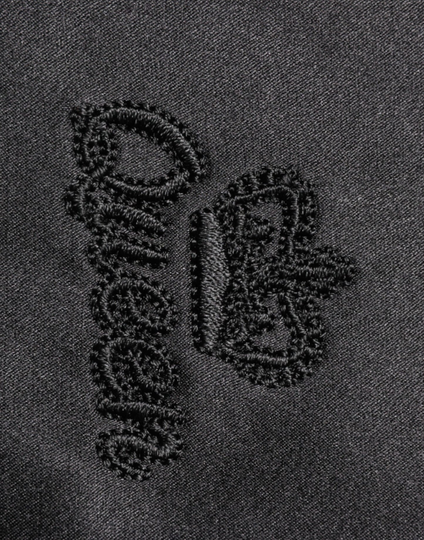 Dolce & Gabbana Black Silk Ascot Collared Button Blouse Top