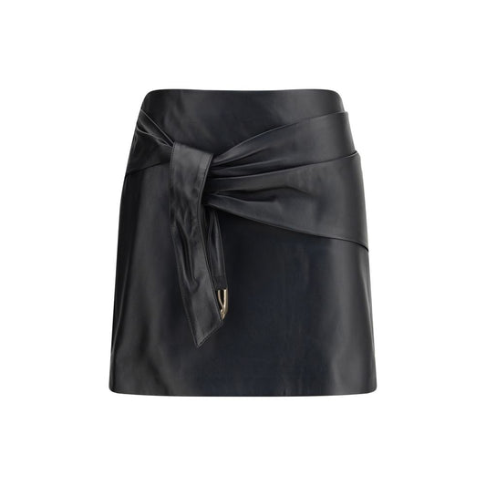 Lambskin Miniskirt