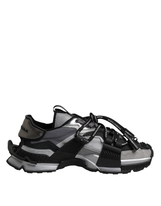 Dolce & Gabbana Multicolor Panelled Space Sneakers Shoes