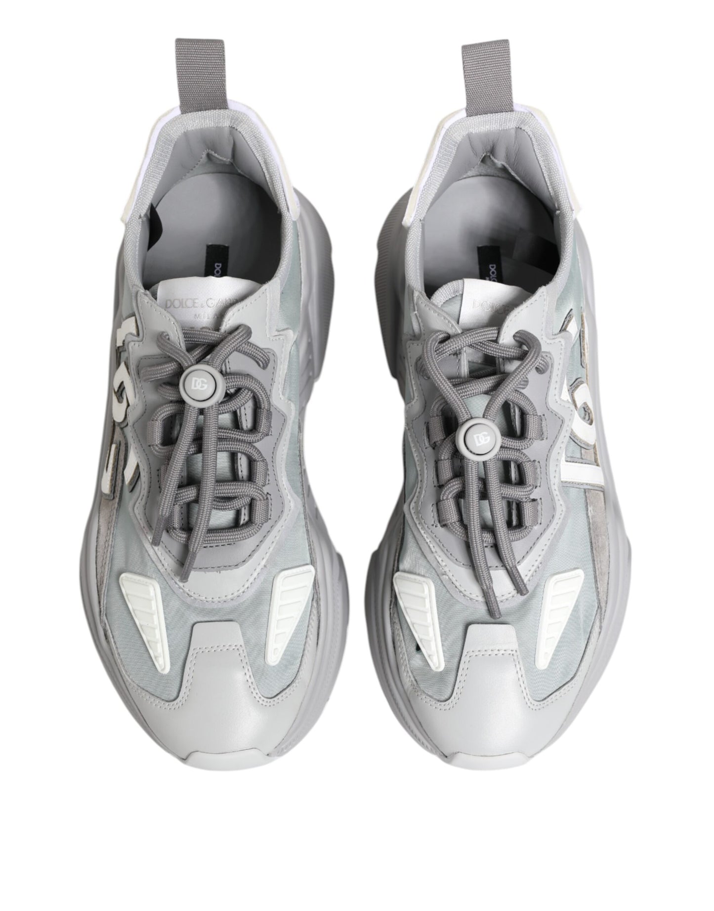 Gray Silver Daymaster Low Top Sneakers Shoes