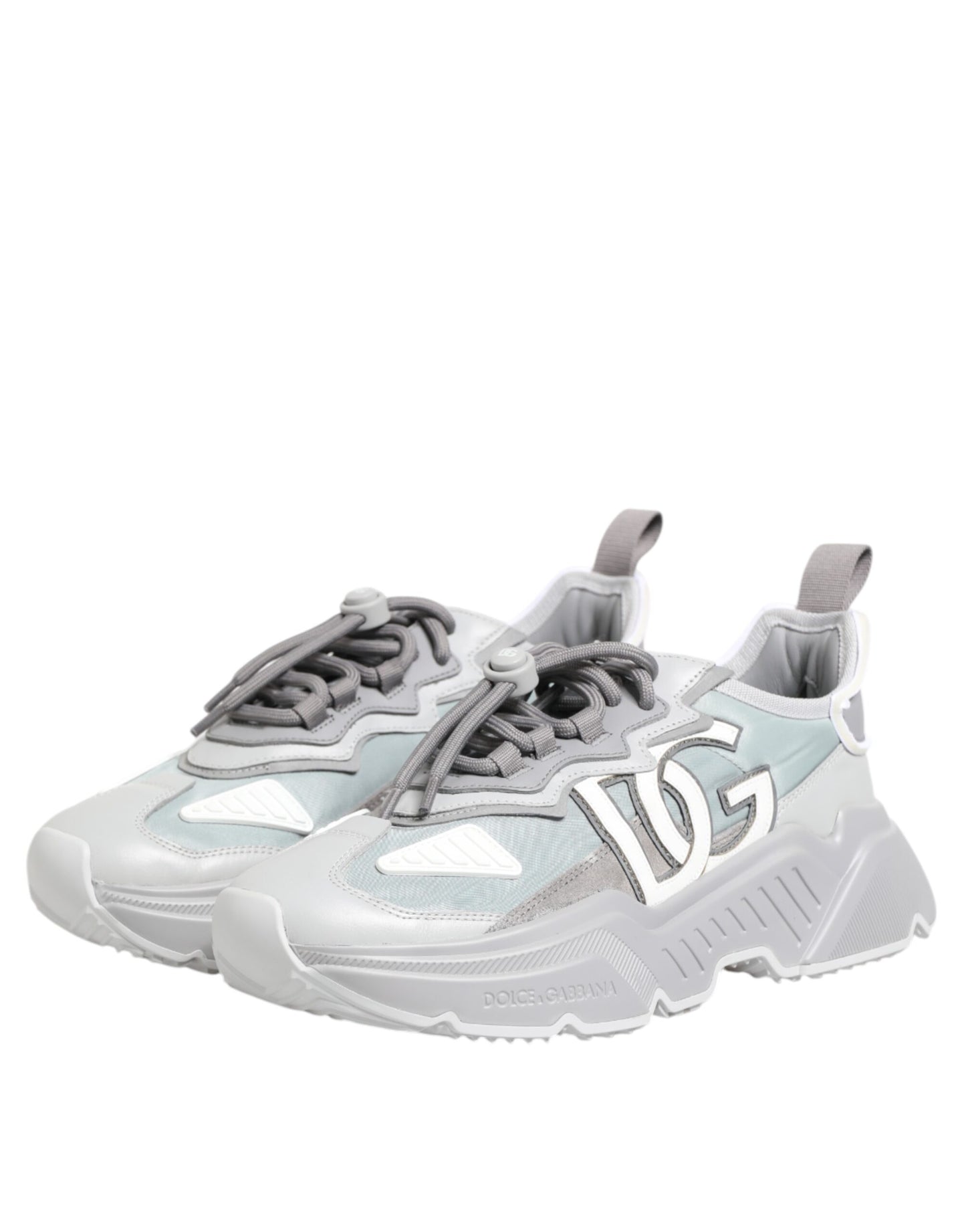 Gray Silver Daymaster Low Top Sneakers Shoes