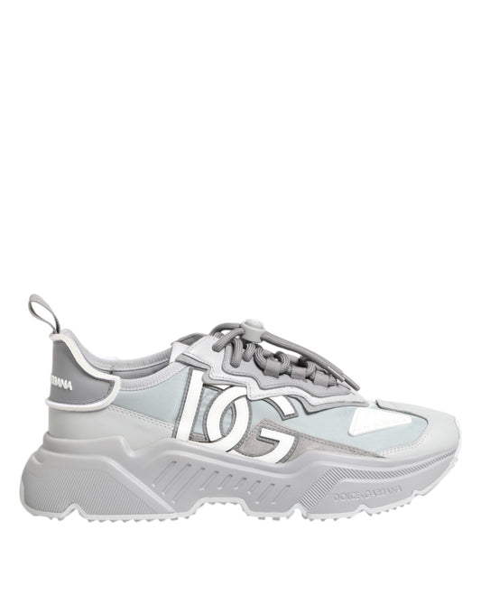 Gray Silver Daymaster Low Top Sneakers Shoes