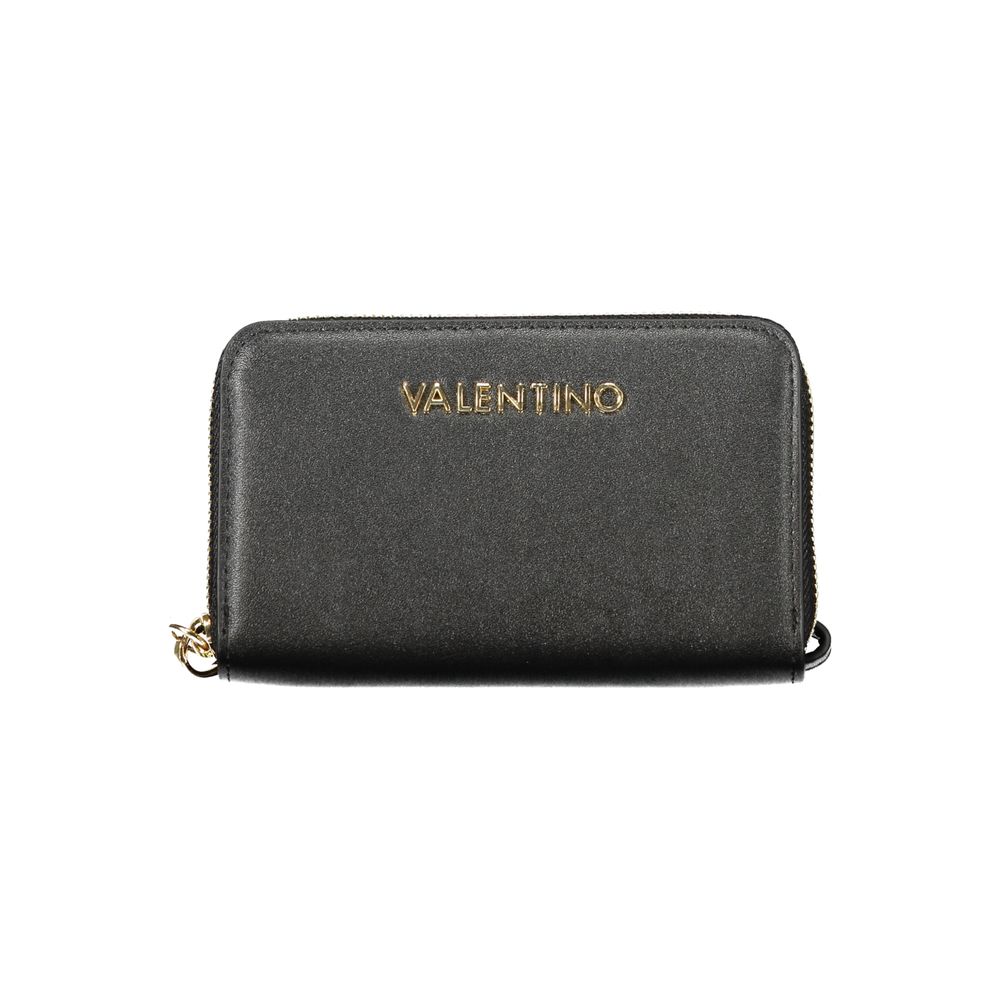 Black Polyethylene Women Wallet