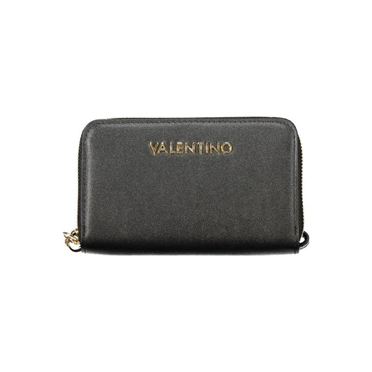 Black Polyethylene Women Wallet