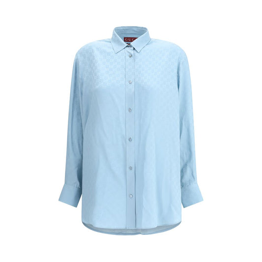 GG Supreme print silk Shirt