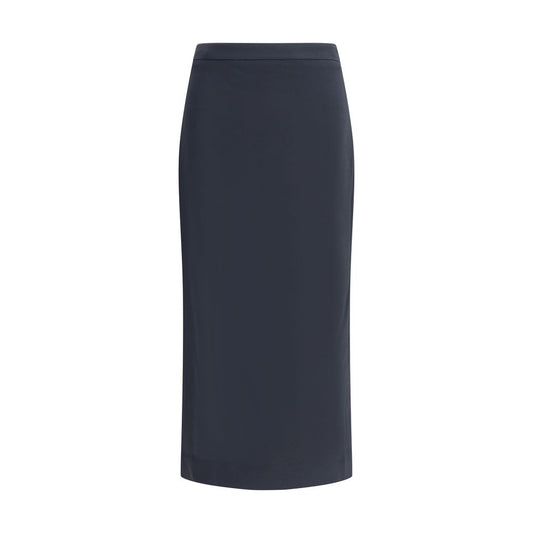 Midi Skirt with pleated detail