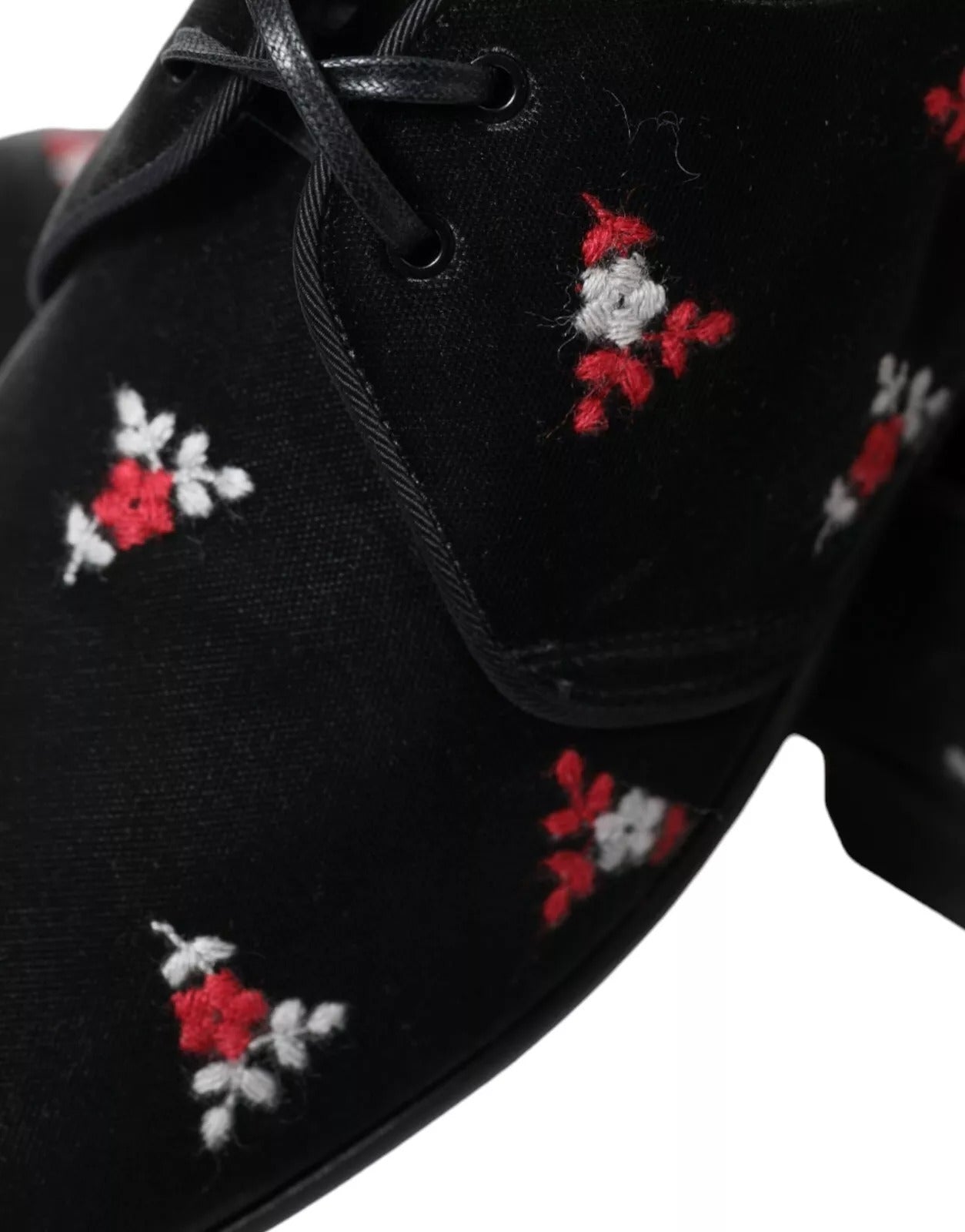 Black Floral Velvet Formal Dress