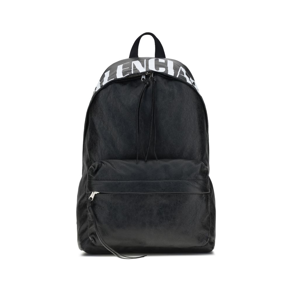 Crinkle Effect Backpack