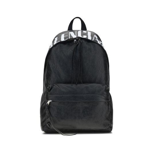 Crinkle Effect Backpack