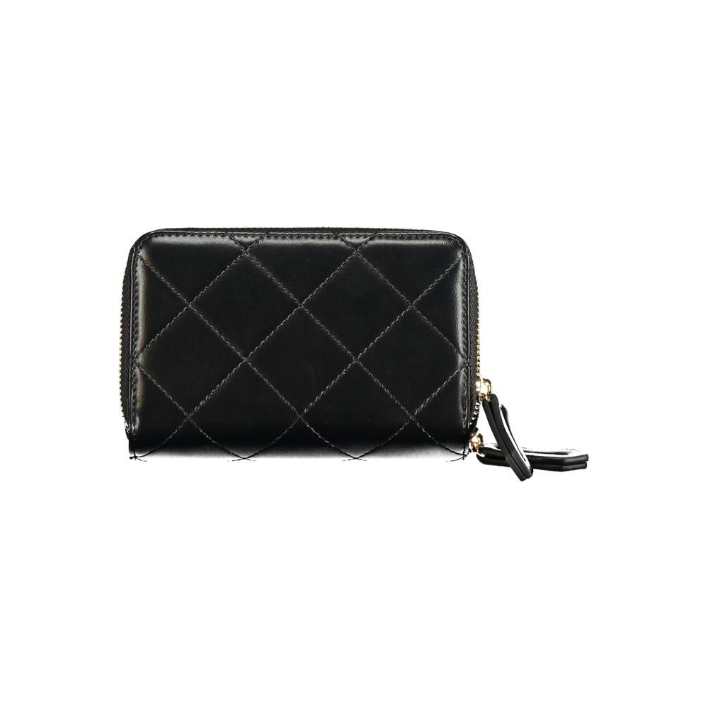 Black Polyethylene Women Wallet