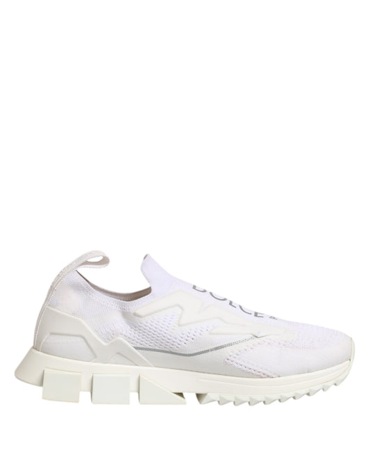 White SORRENTO Slip On Low Top Sneakers Shoes