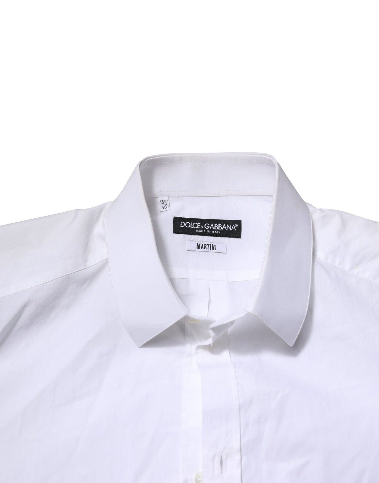 White Cotton MARTINI Long Sleeves Formal Shirt