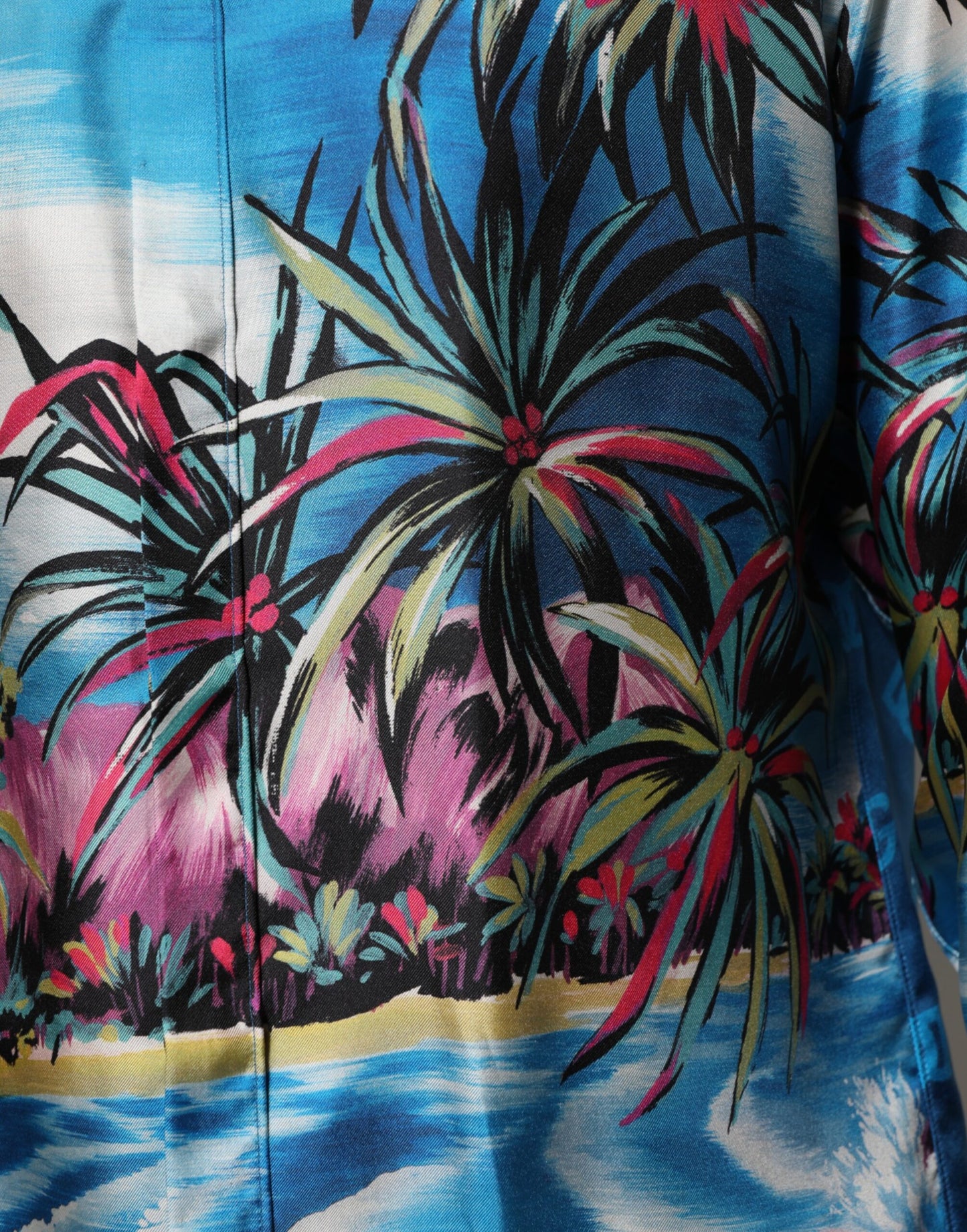 Multicolor Silk DG Long Sleeves Formal Shirt