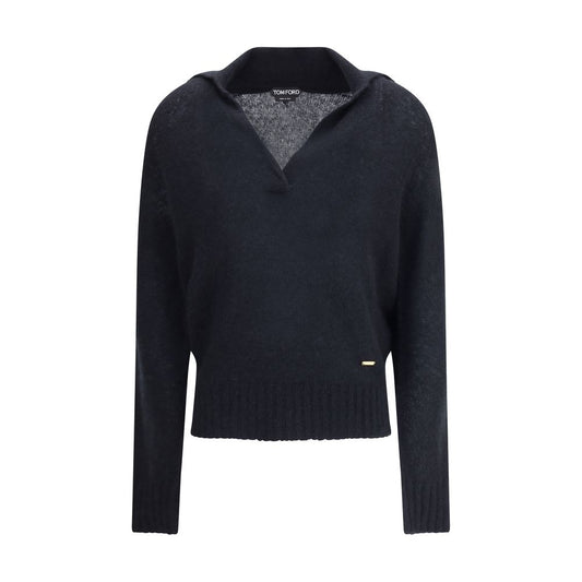 Cashmere Polo Sweater