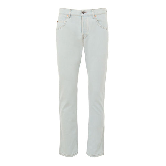 Blue Cotton Jeans Denim
