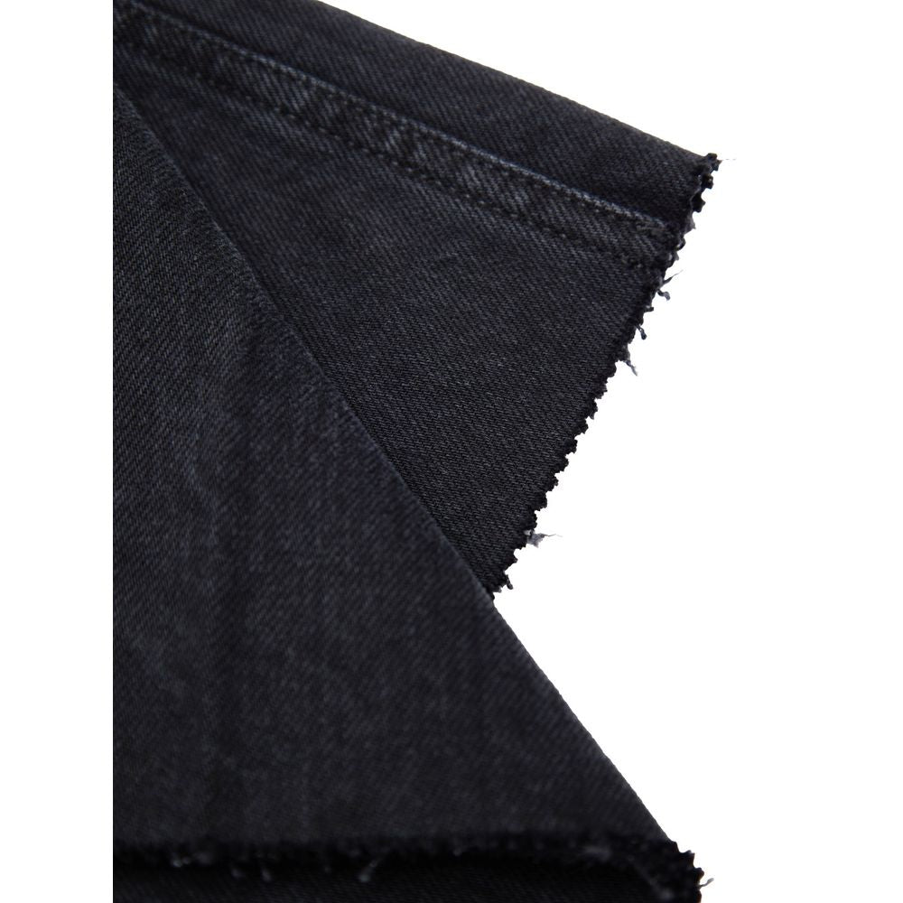 Black Cotton Jeans Denim