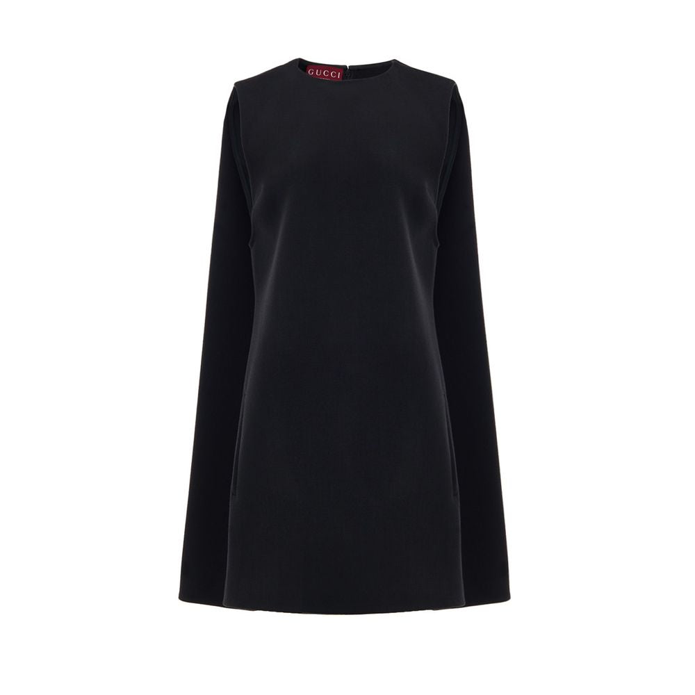 Black Wool Dress
