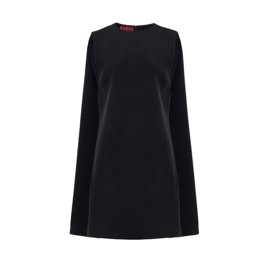 Black Wool Dress
