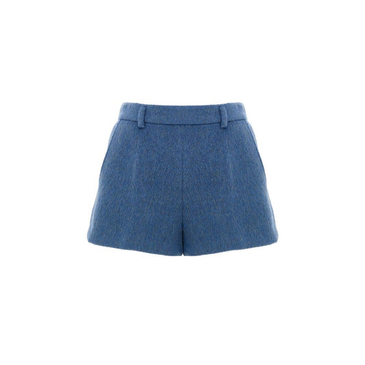 Blue Wool Short