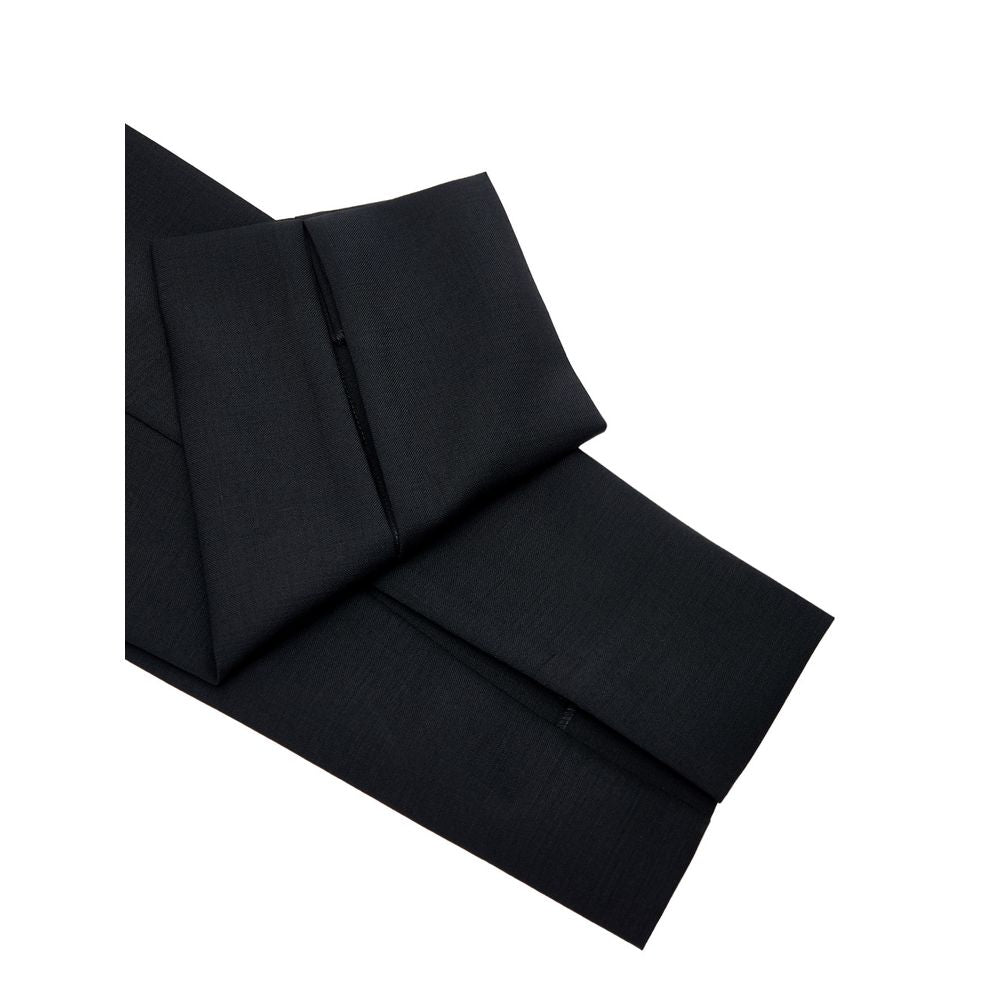 Black Wool Jeans Denim