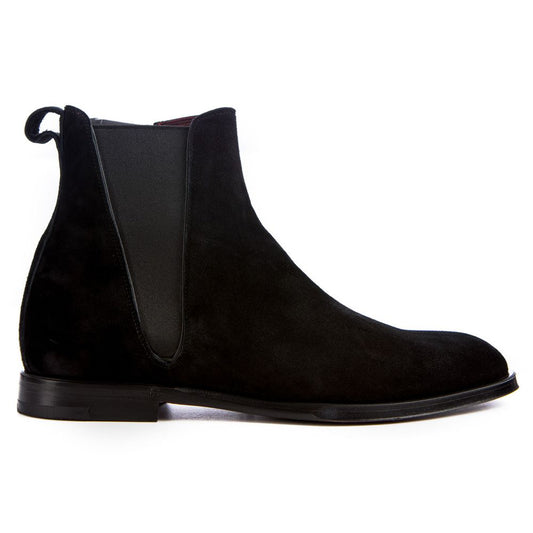 Black Calfskin Boot
