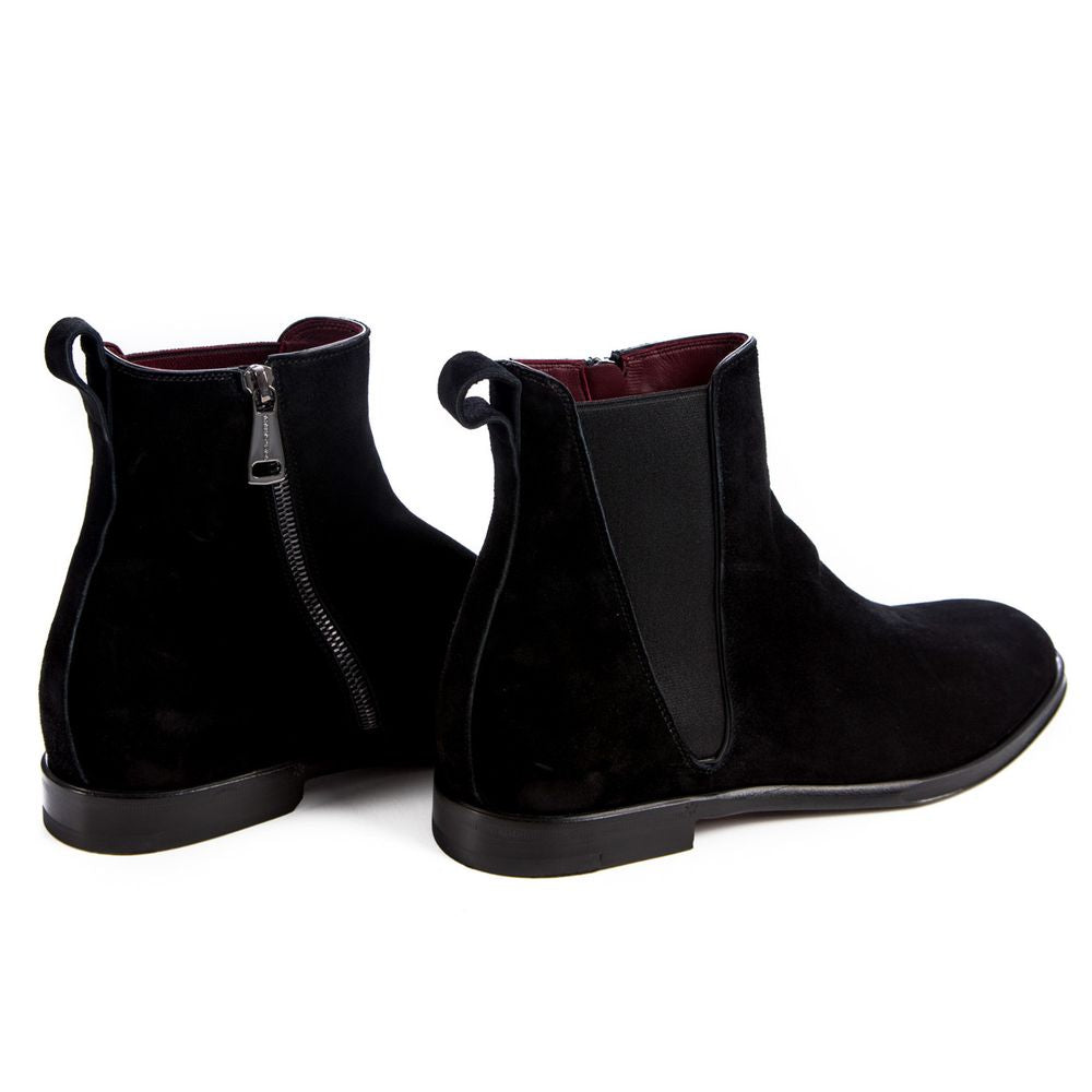 Black Calfskin Boot