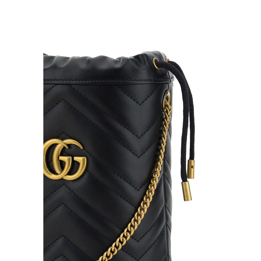 GG Marmont leather Bucket Bag