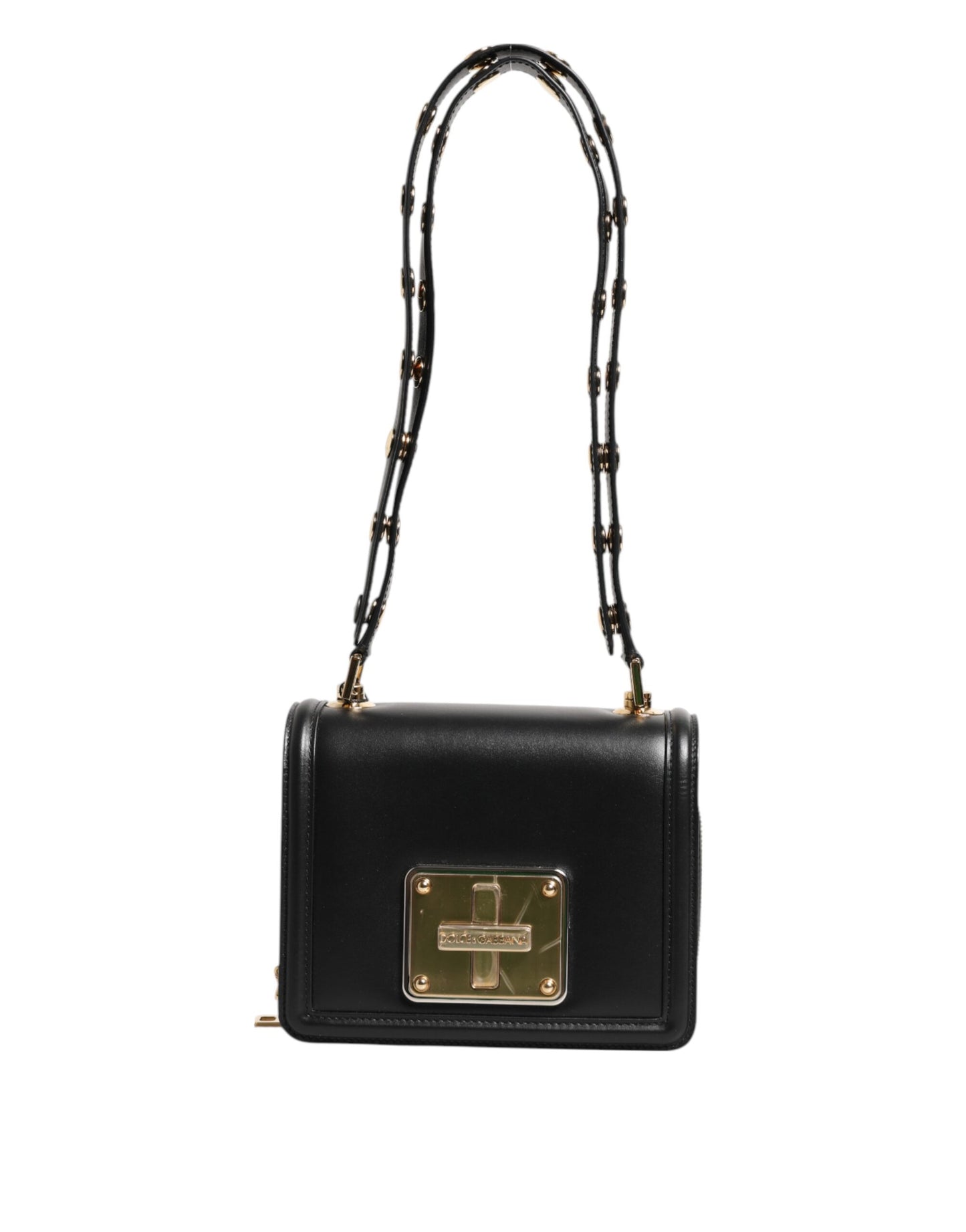 Black Joy Therapy Lola Studded Leather Shoulder Bag