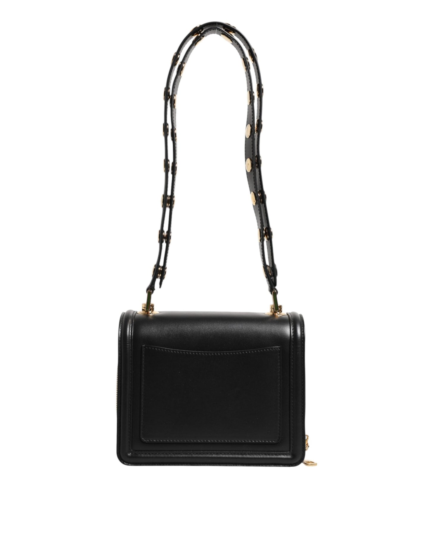 Black Joy Therapy Lola Studded Leather Shoulder Bag
