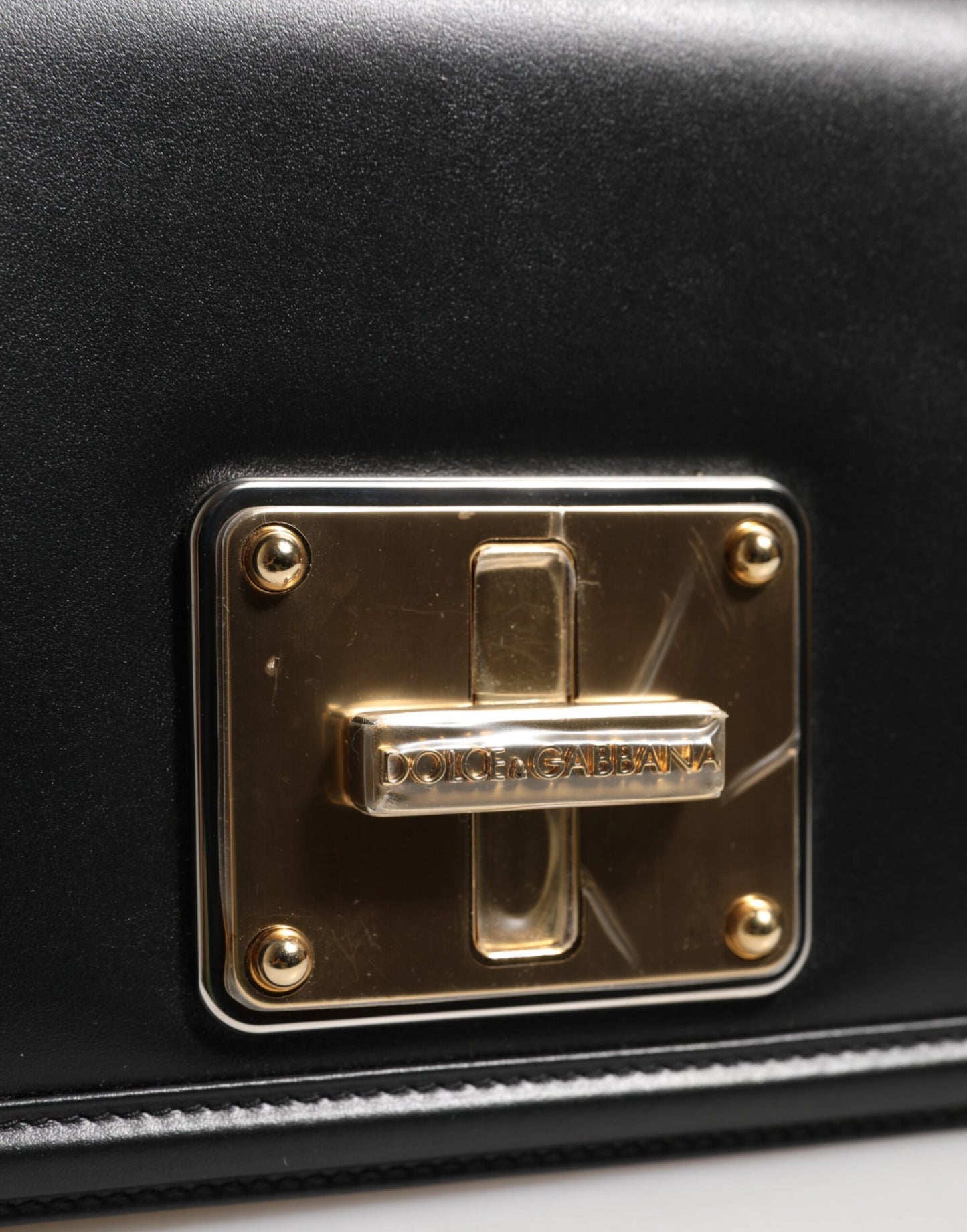 Black Joy Therapy Lola Studded Leather Shoulder Bag