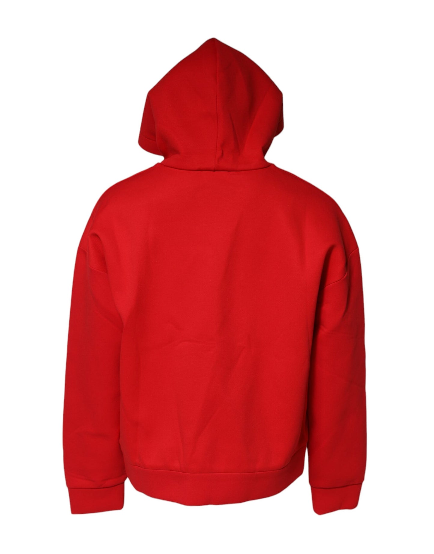Red DG Logo Hooded Men Sweatshirt Sweater